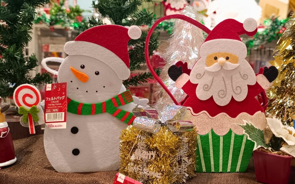 Christmas Felt Baskets