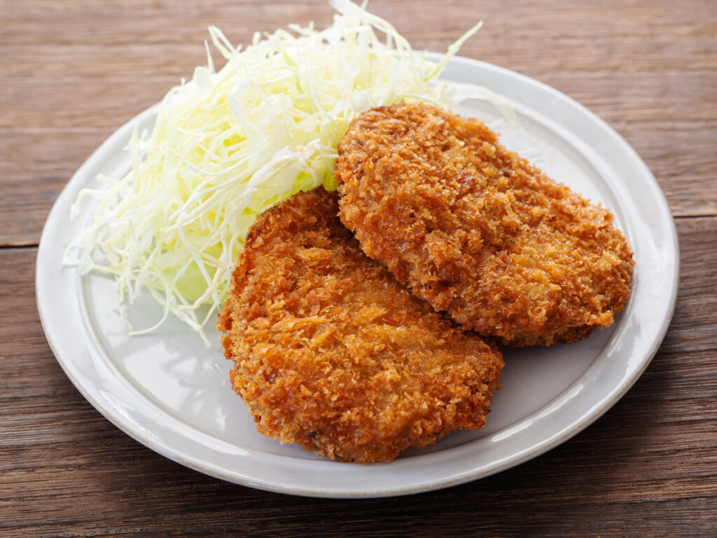 Korokke (Japanese Potato & Meat Croquettes)