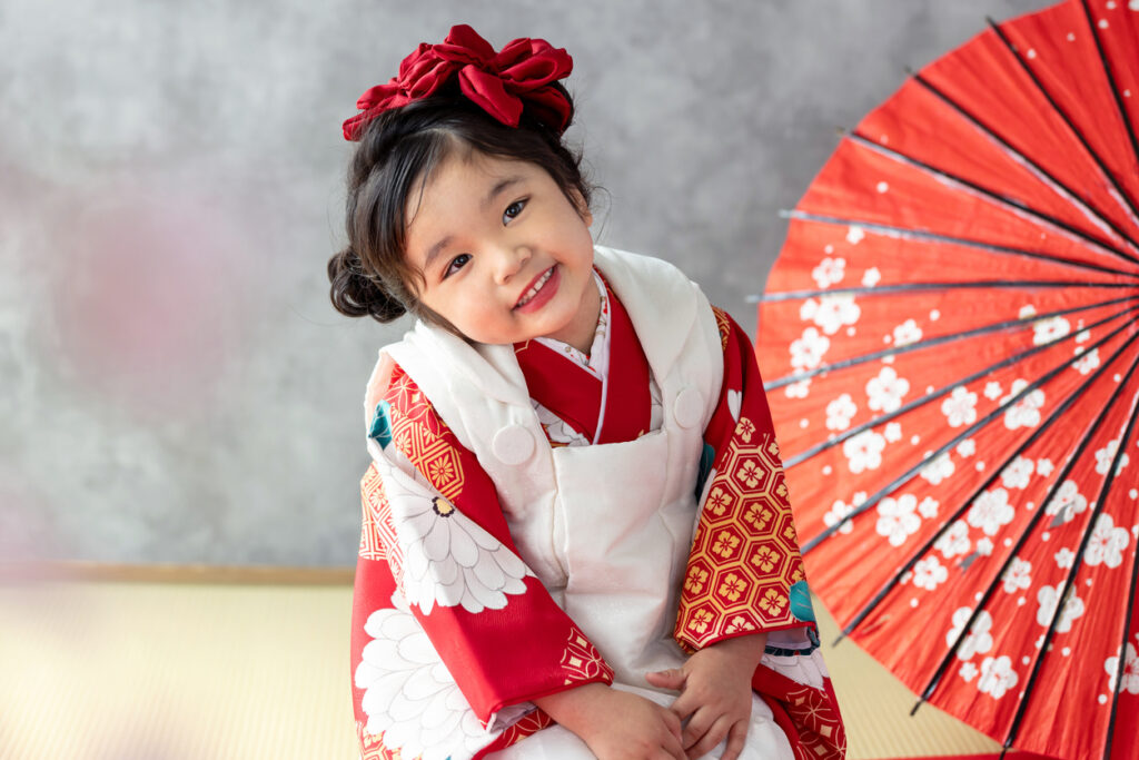 girl wearing kimono