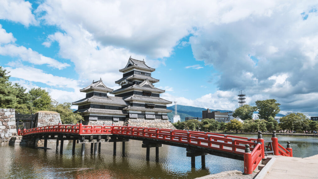 Scenery of Matsumoto Castle