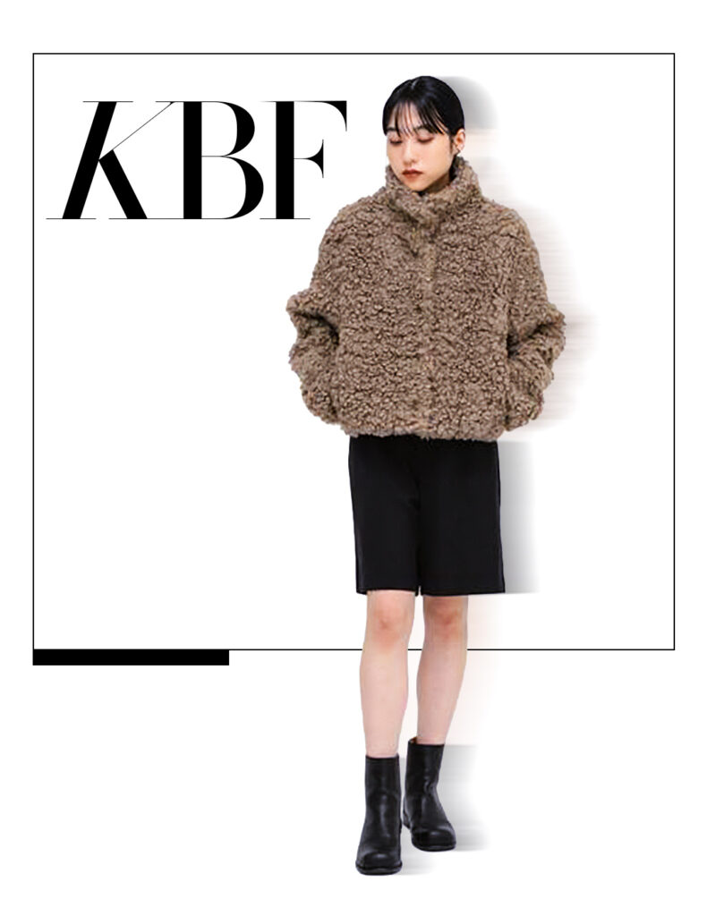 Form Boa Jacket by KBF Coat Trends Tokyo